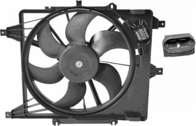 VAN WEZEL 4339746 -  Вентилятор, охлаждение двигателя